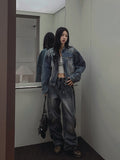 Lundy Dekki Biker Denim Jacket