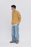TWO TONE HEAVY KNIT ZIP UP
