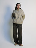 COVER STITCH NYLON TRACK JACKET