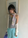 Hirina Lovely Punching Star Strap Sleeveless