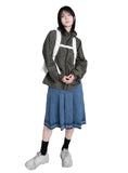 DENIM PLEATS SK