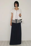 HOOK STRAP MAXI SKIRT