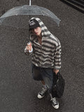 Shade Stripe Hood Zip-Up