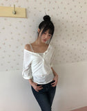 Turning Roll-up Three Quarter T-shirt
