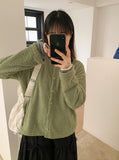 Curler Boucle Round Cardigan