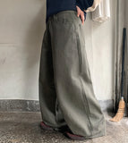 Miruna Back Bijo Cotton Wide Pants