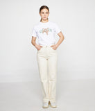 Ribbon Ballerina Logo Slim Short Sleeve Tee