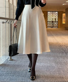 Becca Brushed Span Flare Skirt