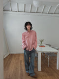 Dep washing card denim pants