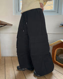 [unisex] Lentico Banding String Padding Wide Cargo Pants