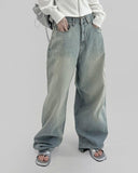 Mini Washing Wide Denim