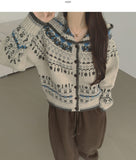 Bodle Nordic Warm Hood Cardigan