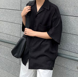 Komori open short sleeve shirt