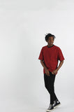 Heavy Overfit Border Short Sleeve T-shirt