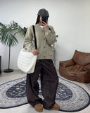 Alp Punching Knit Cardigan