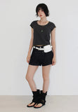 DAMAGE COLOR-BLOCK TEE