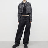 Leehen denim crop jacket