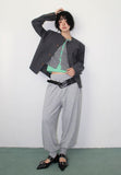 LINEN STRIPE JACKET