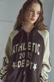 [2-WAY] Athletic Hood Knit Zip-Up