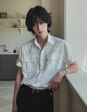 Collide nylon short sleeves shirt