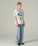 Nine Stripe Wide Denim Pants