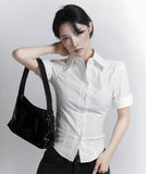 Curve Line Short Sleeve Shirt