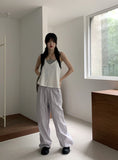 Mayata Vintage Halter Strap Point Layered Sleeveless
