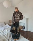 Poco Carpenter Washing Balloon Denim Pants