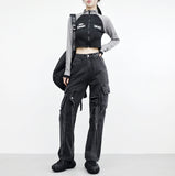 Tratt Cargo Denim Pants