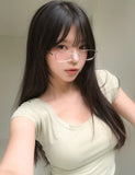 Orchid Metal Square Glasses