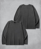 Ash Cut-Out Long Sleeve T-Shirt