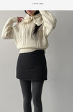 [Wool 80%/Barclava SET] Fisherman Loose Fit Knit
