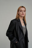 Minimal Two Button Blazer Woman