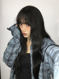 Woods Check Overfit Long Sleeve Shirt