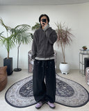 Bellos Camo Hood Zip-Up