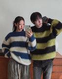 Ellic Brush Striped Knit
