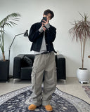 Kyle Washed Crop Trucker Jacket