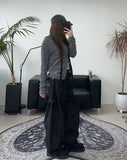 Cardin Leopard Cross Denim Pants