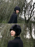 Ruffle Shirring Beanie