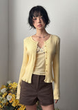 MELLOW FRILL CARDIGAN