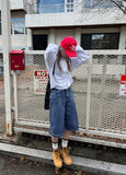 OPEN SHOULDER CUTTING HOODIE