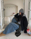 Held Washed Balloon Denim Pants