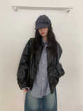 Bultub Crop Leather Jacket