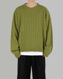 Glan cable knit