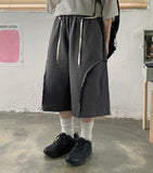 Neraki Incised Strap Bermuda Sweatpants
