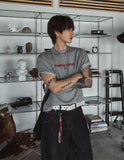 Liloy Crop Print Short Sleeve T-Shirt