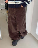 Hoville Corduroy Wide Pants