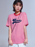 OF TEAM Stripe Short Sleeve Tee