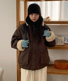 [unisex] Robine Wool Washing Bomber Jumper Jacket