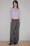 BACK BANDING CROP SH